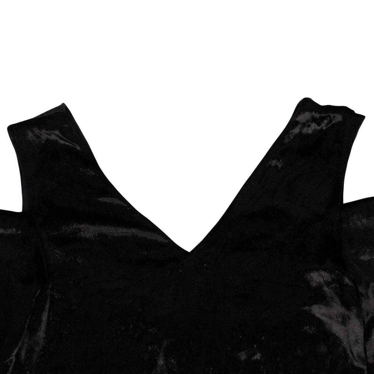Black Velvet Cold Shoulder Shirt Z965281