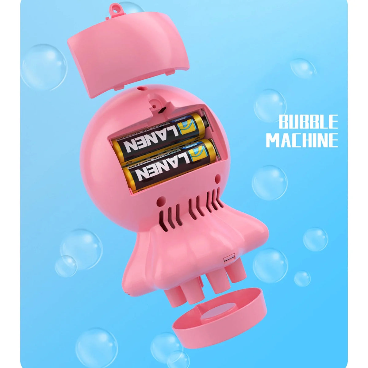 Children Electric Bubble Machine Toy Blower Gun R2432