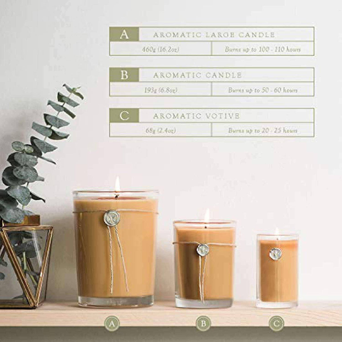 Champaca Aromatic Large Candle O77005