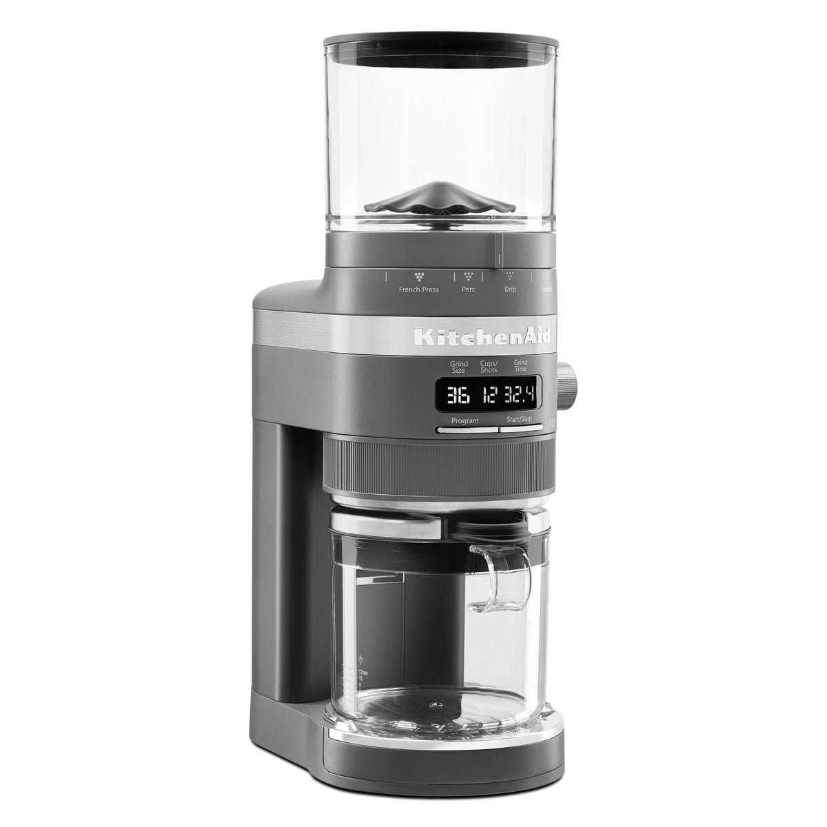 Charcoal Grey Burr Coffee Grinder H459