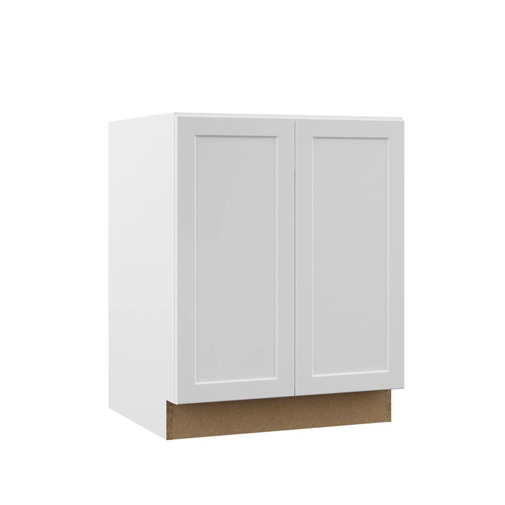 White Full Door Height Bathroom Vanity Base Cabinet H522