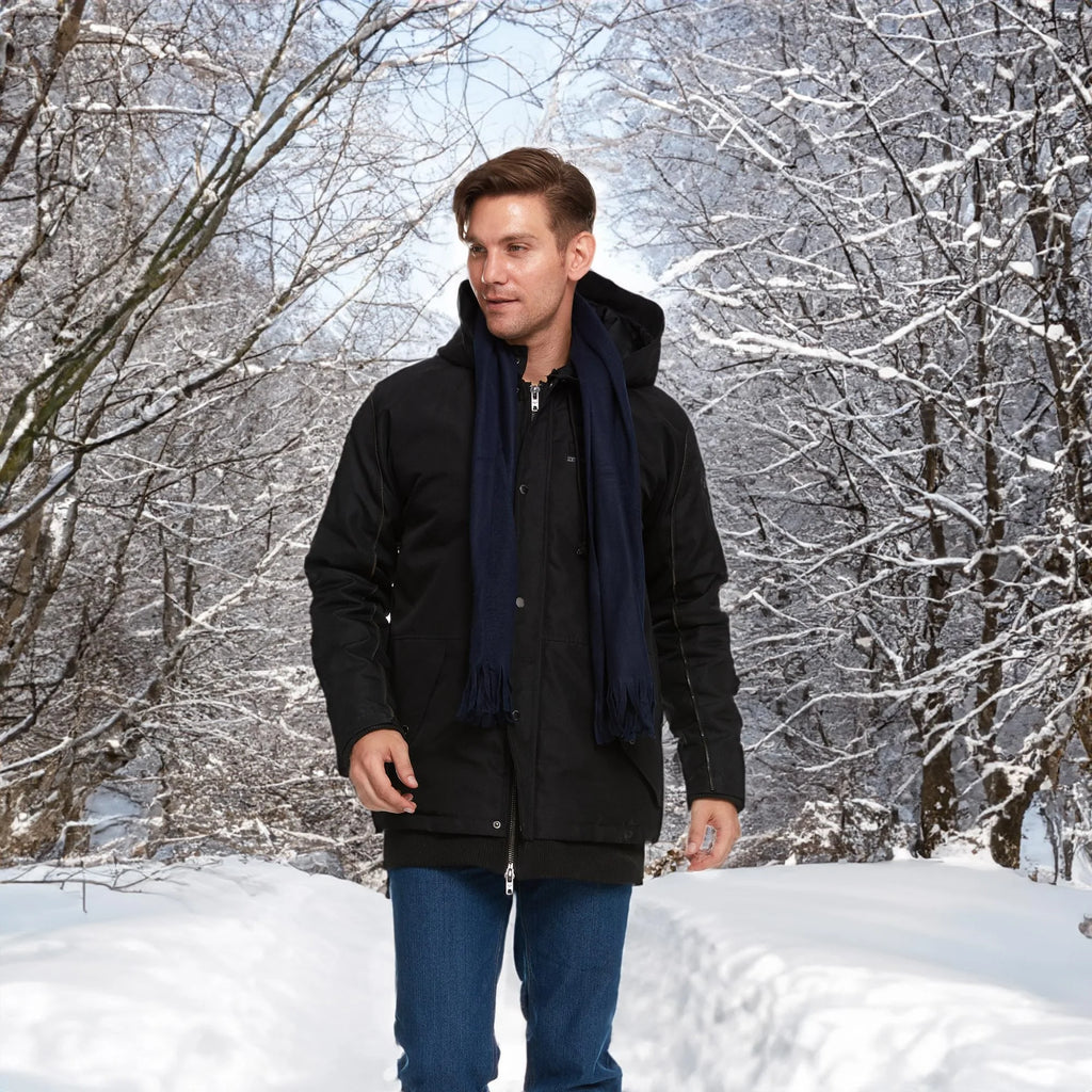 12 Pack Warm Fleece Knit Winter Scarf G7541