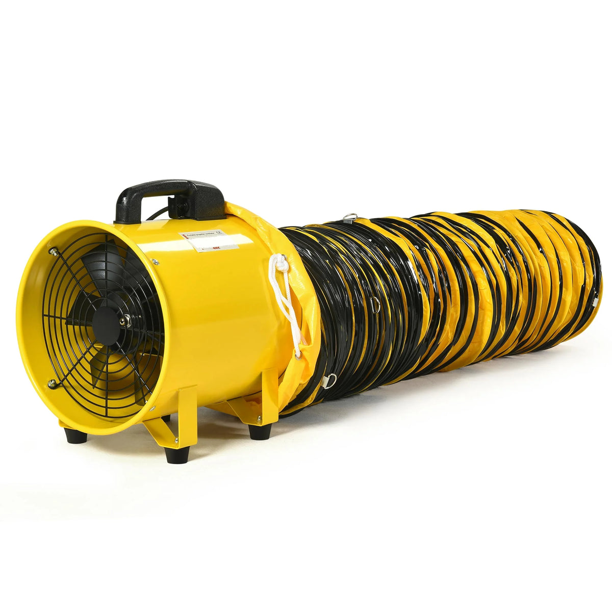 12" Utility Blower Extractor Fan with 16ft Duct Hose W20756