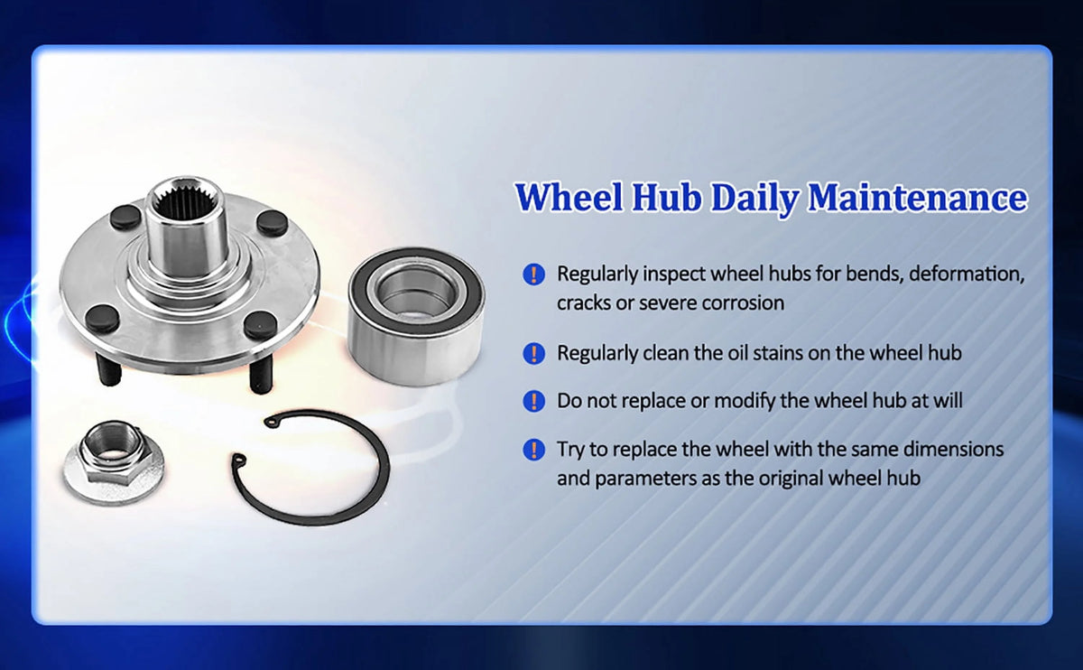 2X Front Wheel Hub Bearing Assembly B88577