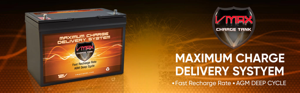 12 Volt Group 27 100Ah AGM Deep Cycle Battery G96305