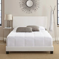Queen Upholstered Platform Bed V53605