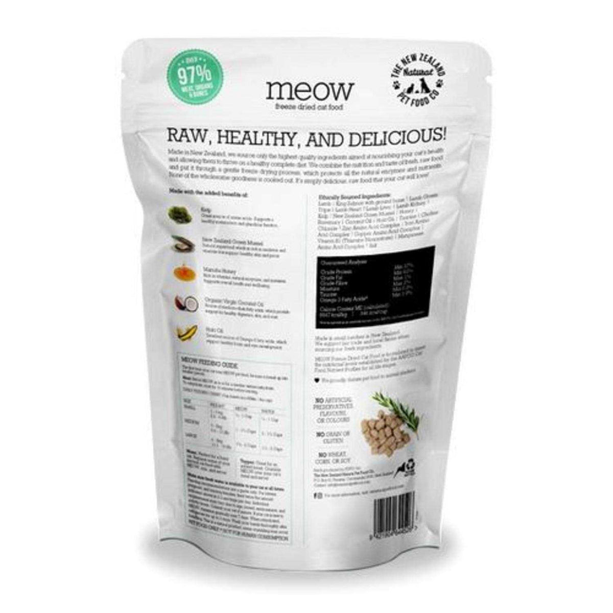 Lamb & King Salmon Freeze-Dried Cat Food Q44602