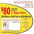 Prepaid GSM SIM Card Wireless Plan W785