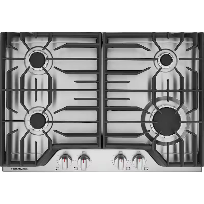 Gas Cooktop in Stainless Steel with 4-Burners I57827