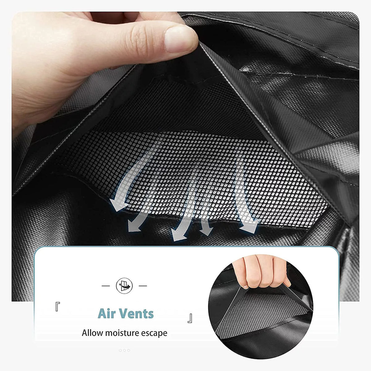 37'' Built-in Grill Cover, Waterproof & Windproof, 38" x 28" x 24" C569504