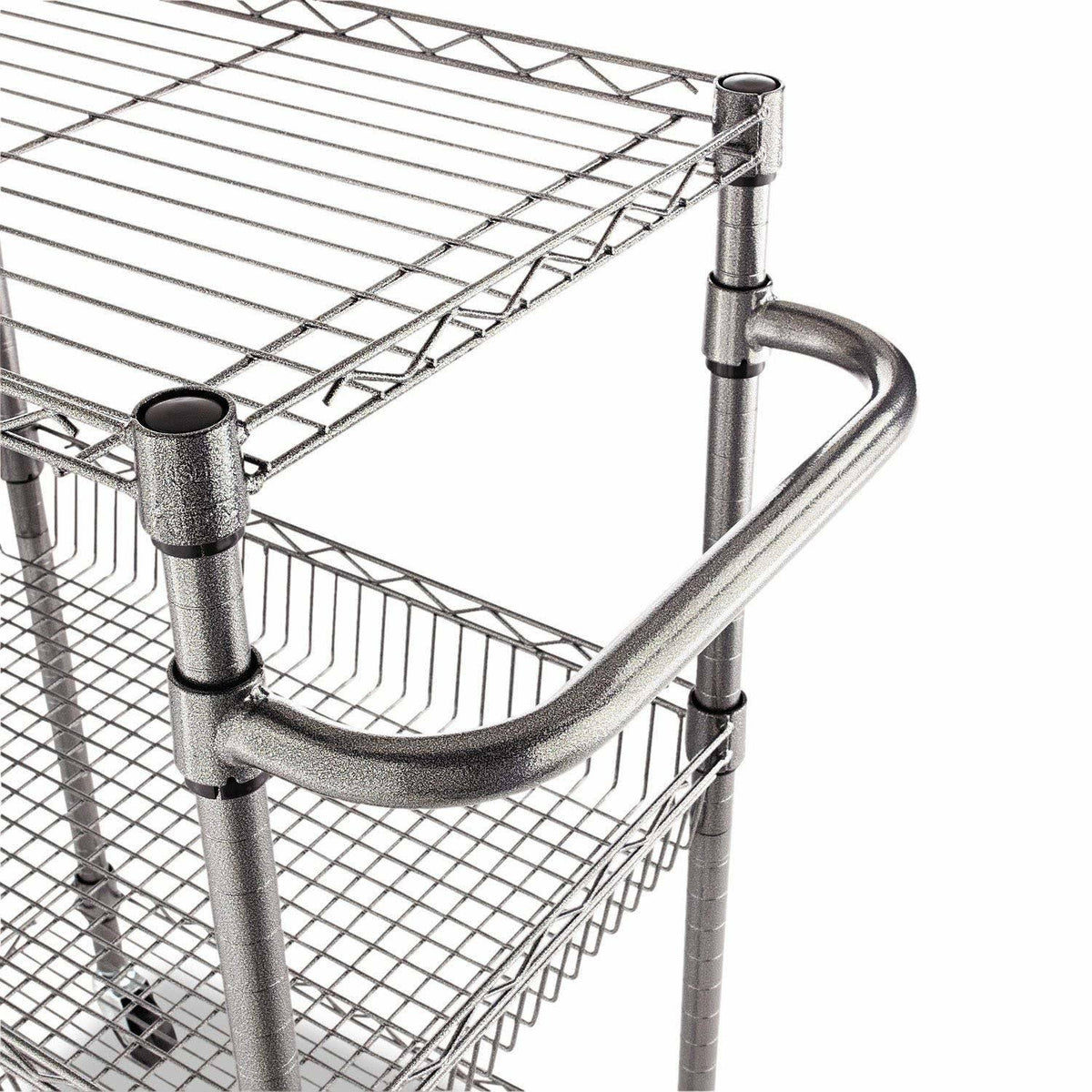 3-Tier Wire Rolling Cart O71820