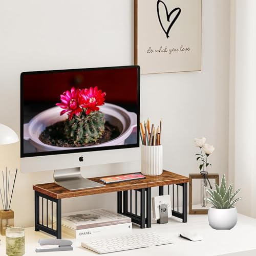 Rustic Brown Desktop Bookshelf K3258