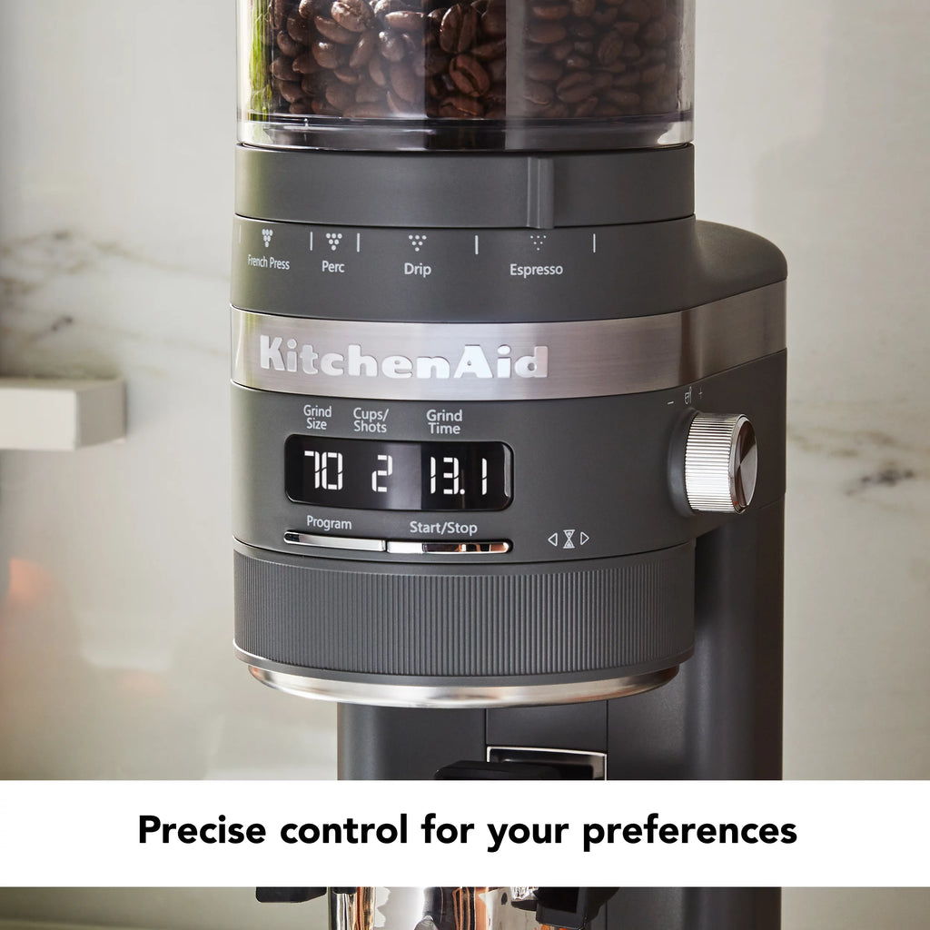 Charcoal Grey Burr Coffee Grinder H459