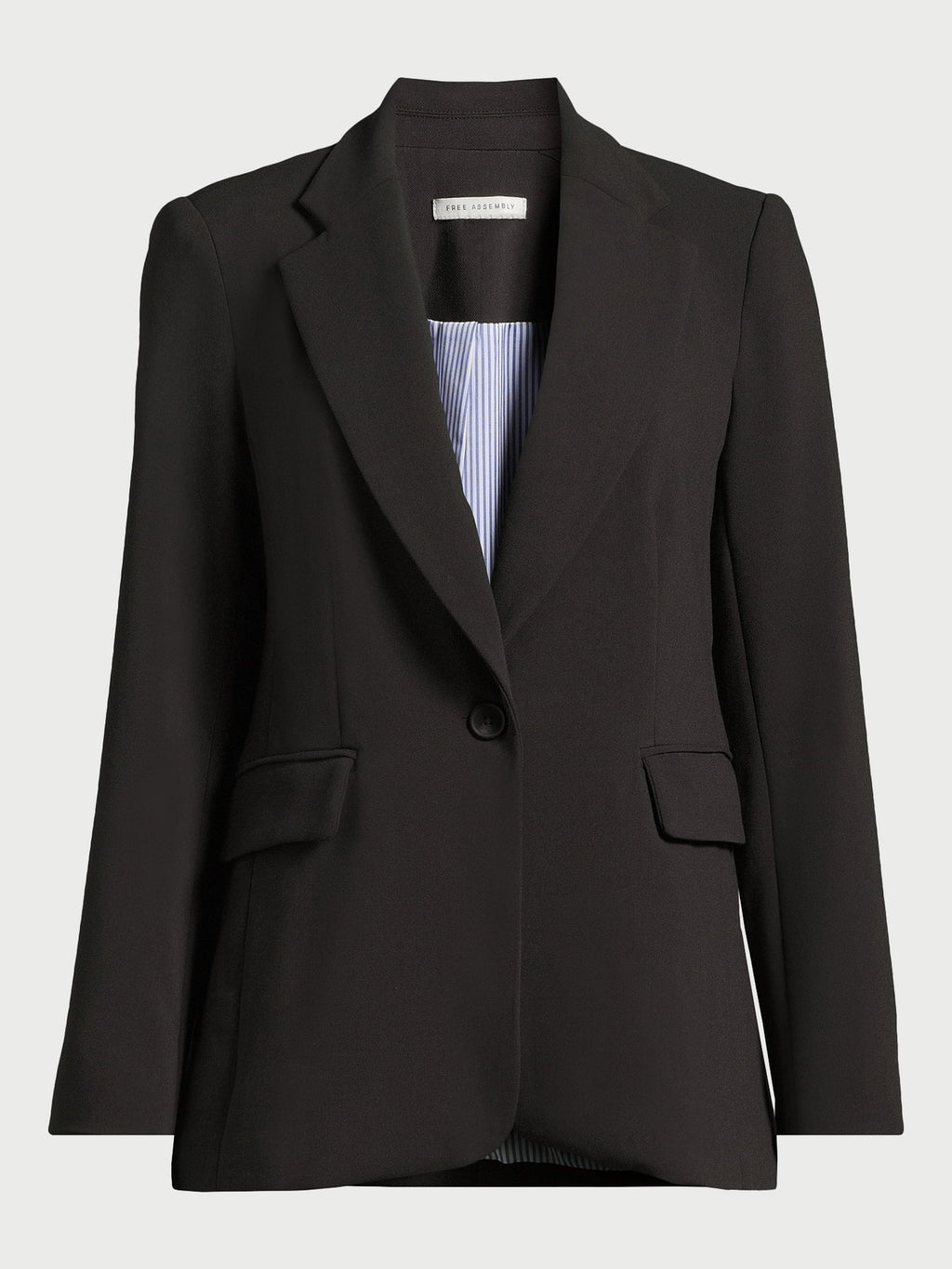 Slim Single-Breasted Blazer D615