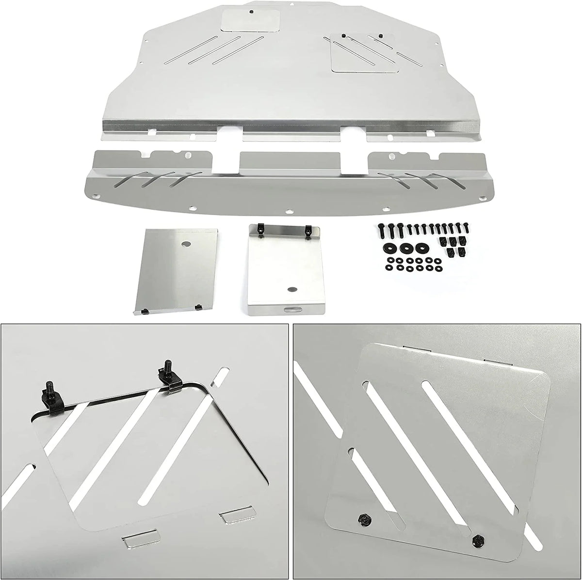 Aluminum Engine Splash Shield Under Tray Skid Plate K676