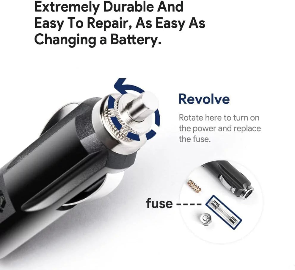 Car DC Adapter for Portable Rechargeable TFT LCD TV K808130