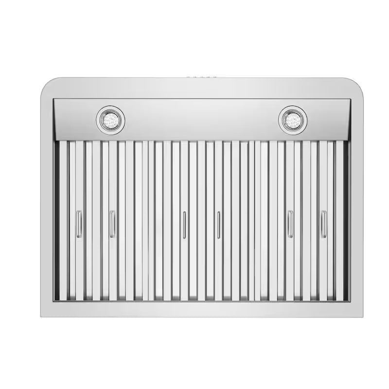 30 in. 500 CFM Ducted Under Cabinet Range Hood with LED Lights in Stainless Steel G7954