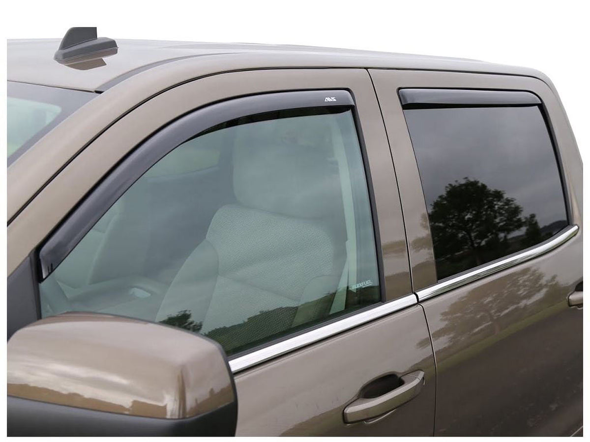 2 Pc In-Channel Side Window Deflector R777