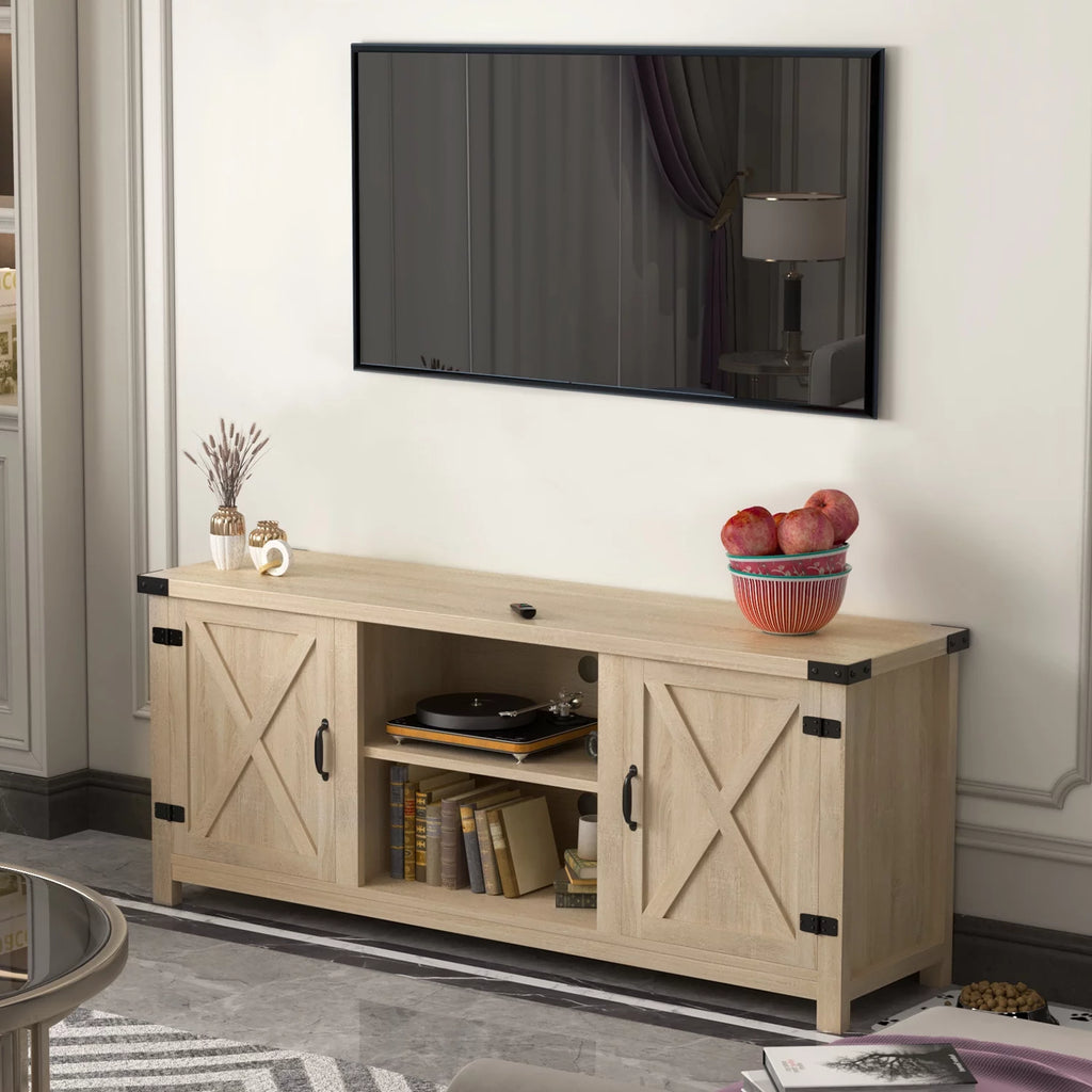 Walnut TV Stand Media Console S917716