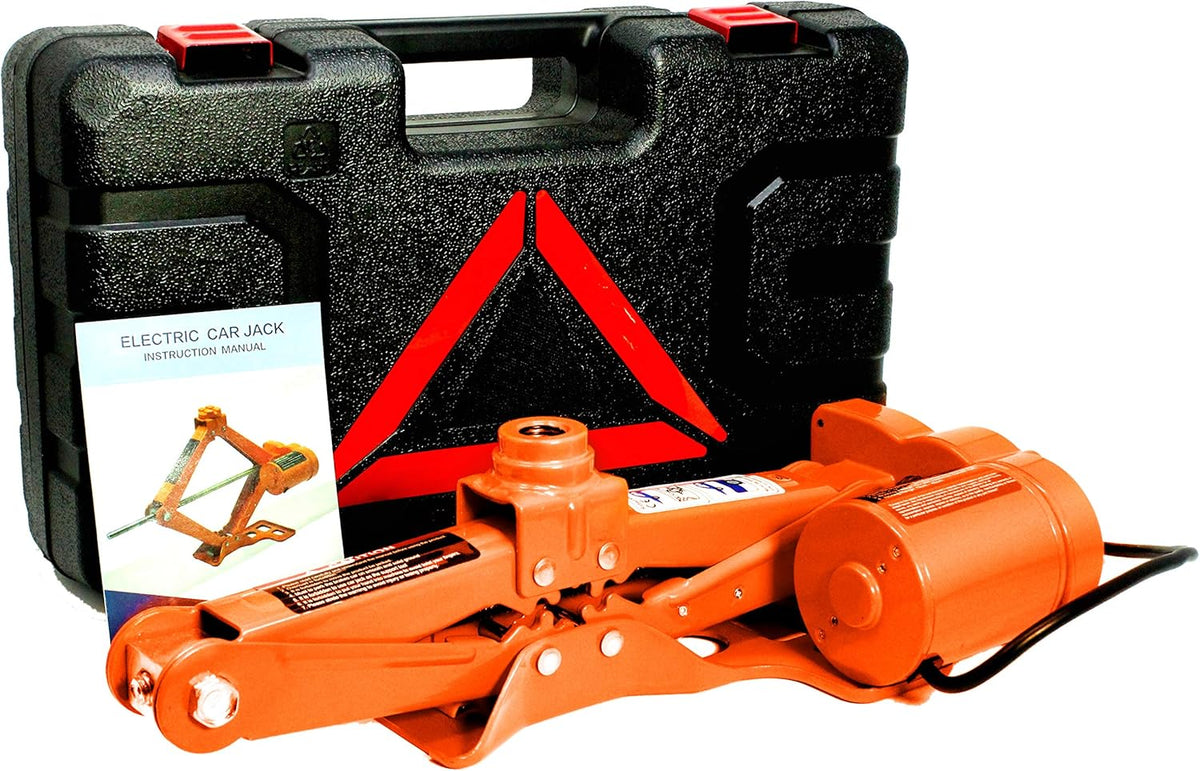 3-Ton Scissor Tire Jack Kit with Carrying Case J75018