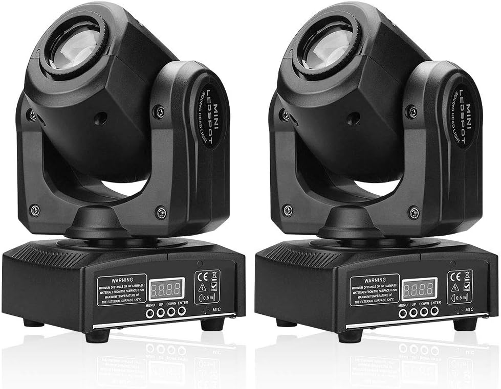 2PCS Stage Lights Moving Head Lights 8 Gobos 8 Colors DMX 512 C88931