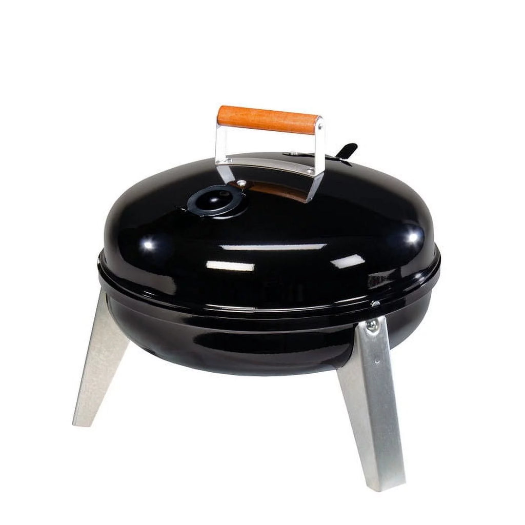 Portable Steel Charcoal Grill Black R518155