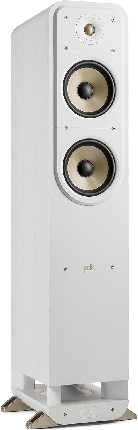 Walnut Tower Speaker with 1" Tweeter & 2 6.5" Woofers S240