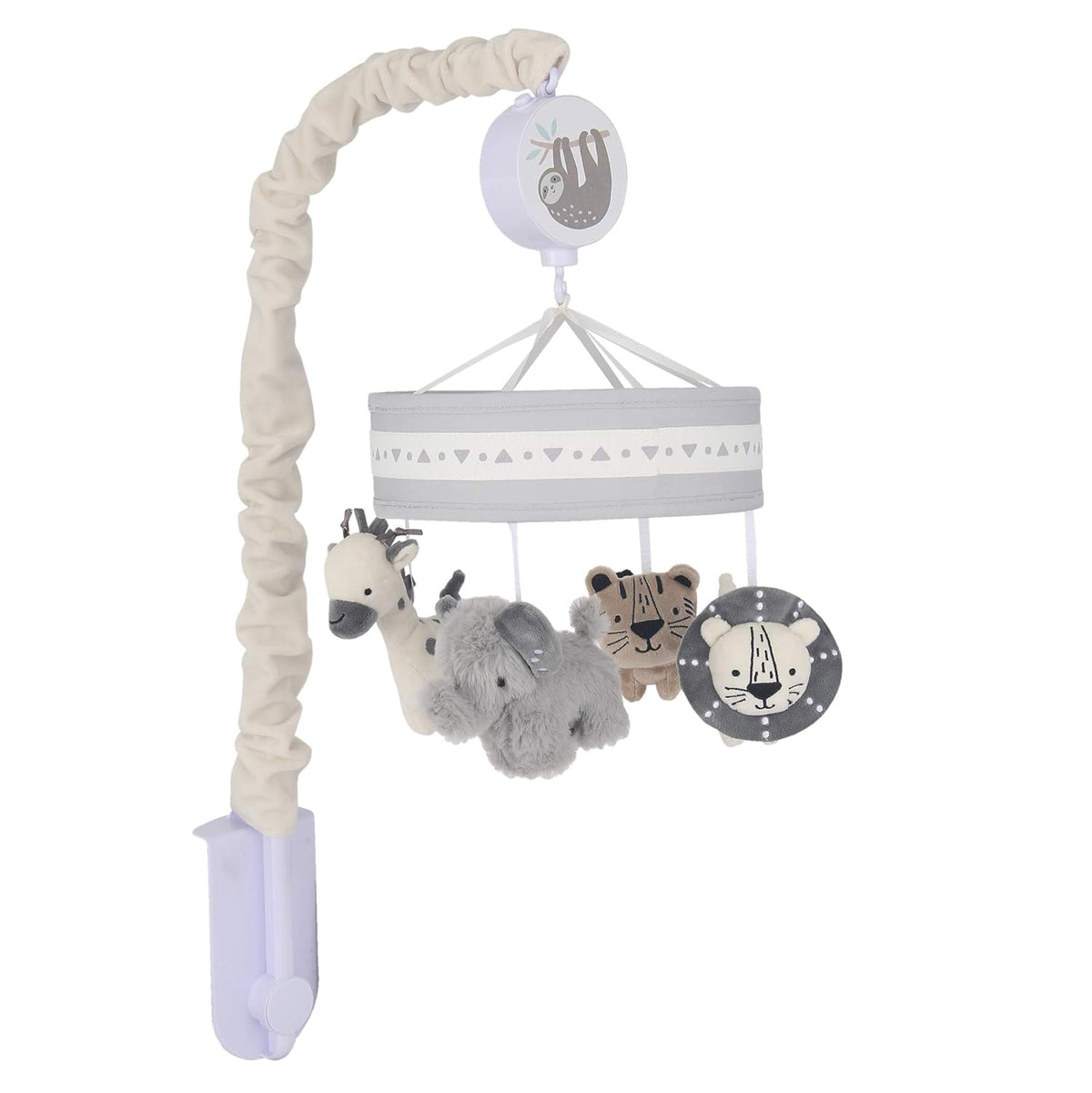 Multicolor Musical Baby Crib Mobile Soother Toy Z203287
