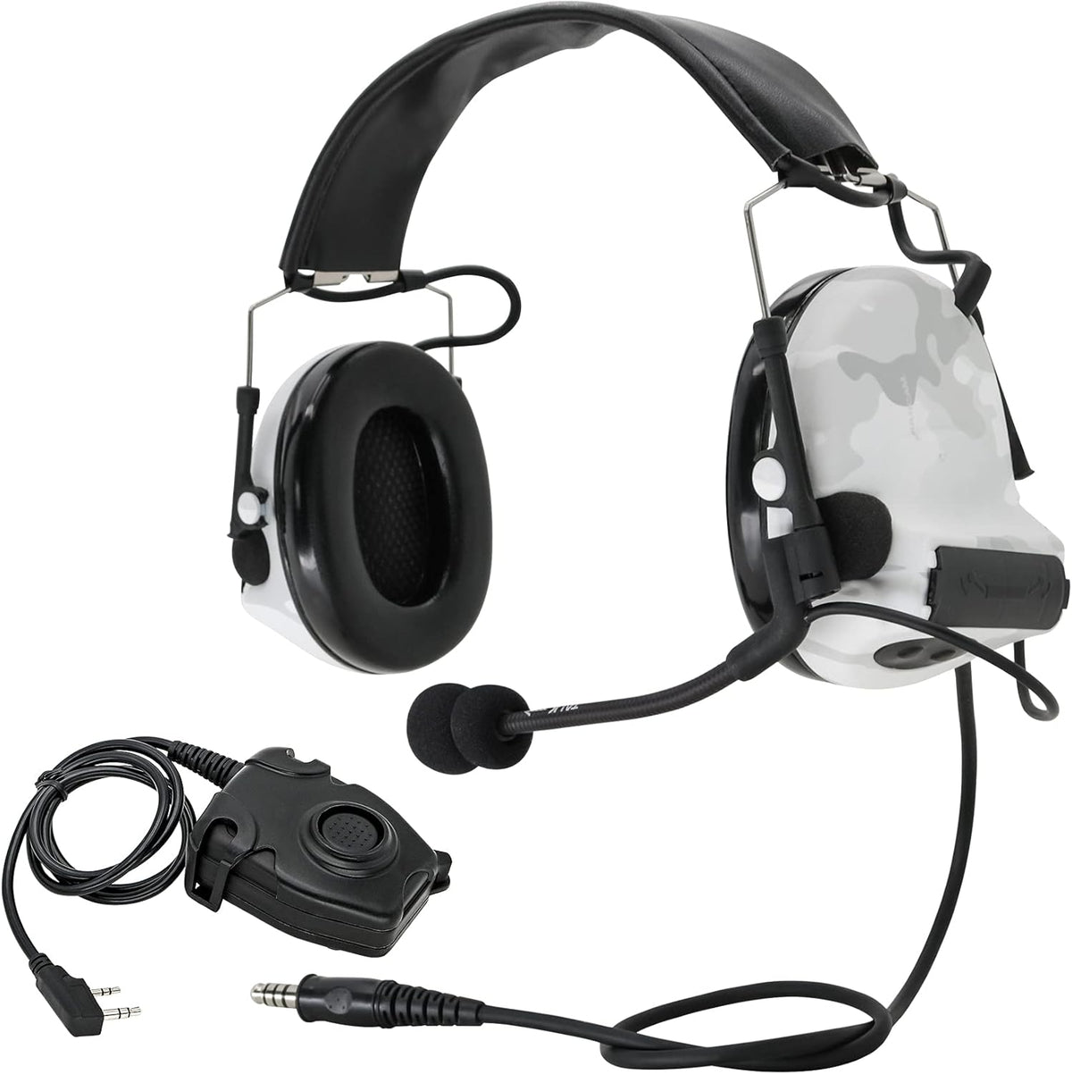 Tactical Headset with PTT Adapter X325