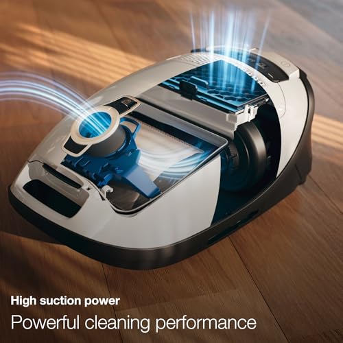 Bagged Canister Vacuum, Lotus White I93213