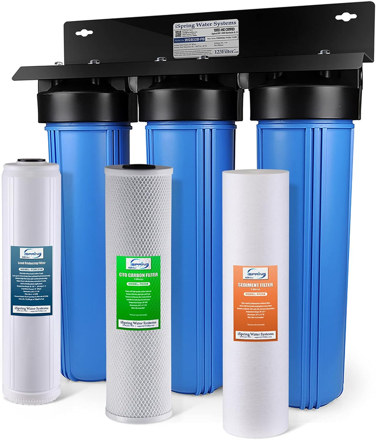 3-Stage Whole House Water Filtration System Q420007