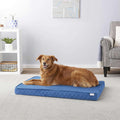 Quilted Orthopedic Cat Dog Bed with Removable Cover X369679