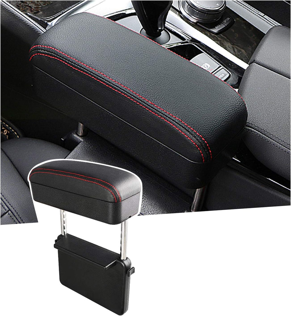 White Adjustable Car Armrest Pad P248589