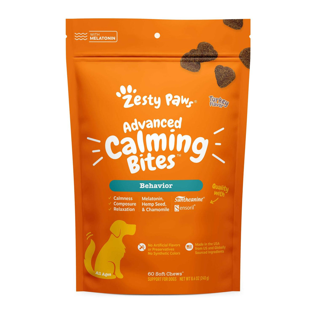 Advanced Behavior Calming Bites for Dogs D706952