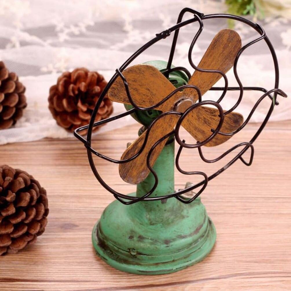 Green Plastic Oscillating Standing Fan W245