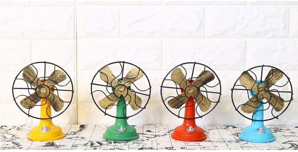 Green Plastic Oscillating Standing Fan W245