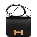 Black Veau Monsieur Rose Gold Hardware Bag R2213