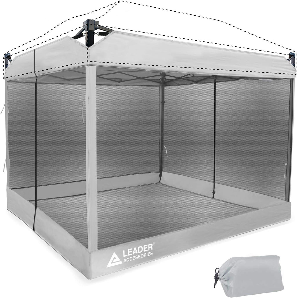 Mesh Screen Zippered Wall Panels for 10' x 10' Canopy V84992