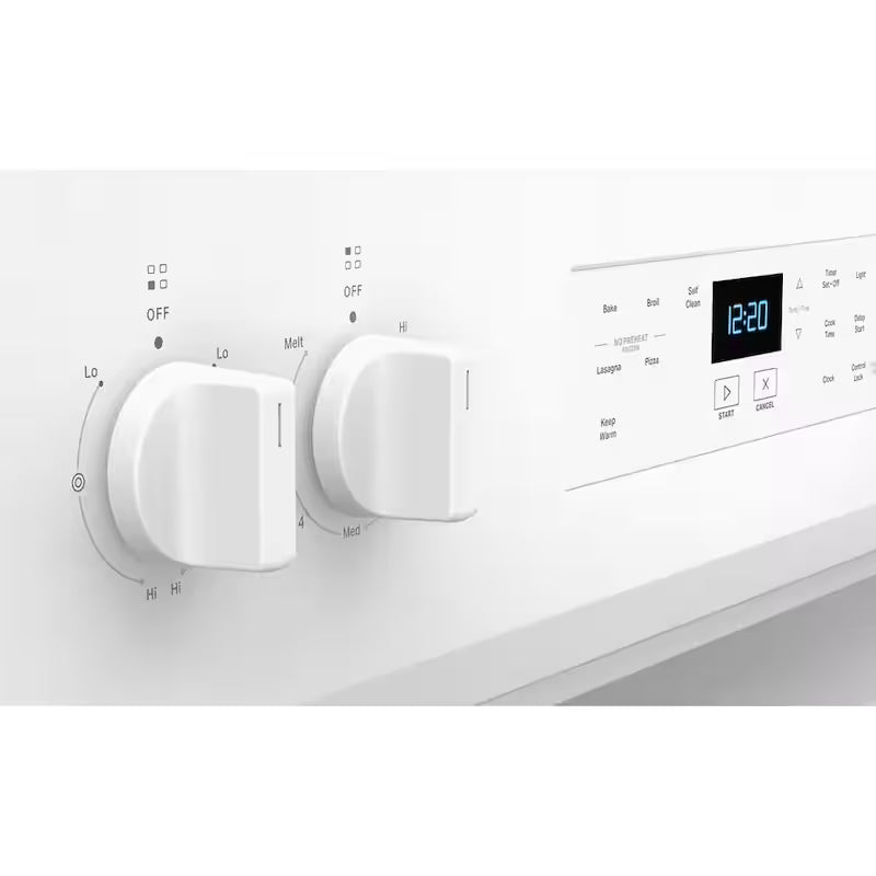 4 Element Freestanding Electric Range in White G158274