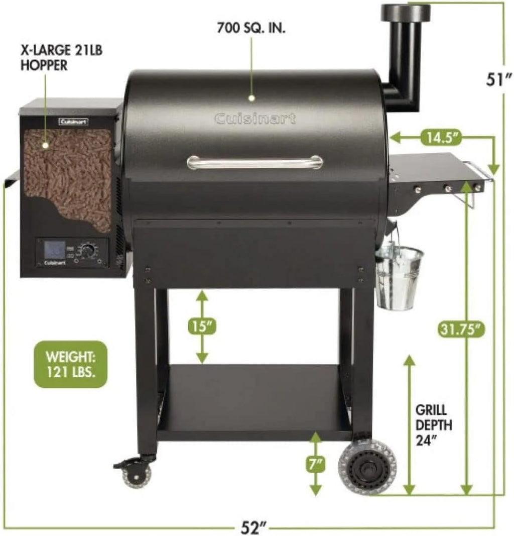 Wood Pellet Grill and Smoker N720
