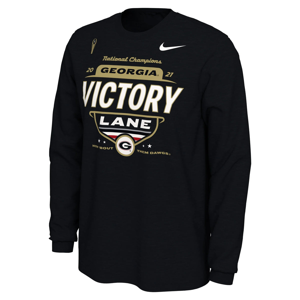 Men's Black Long Sleeve T-Shirt H340222