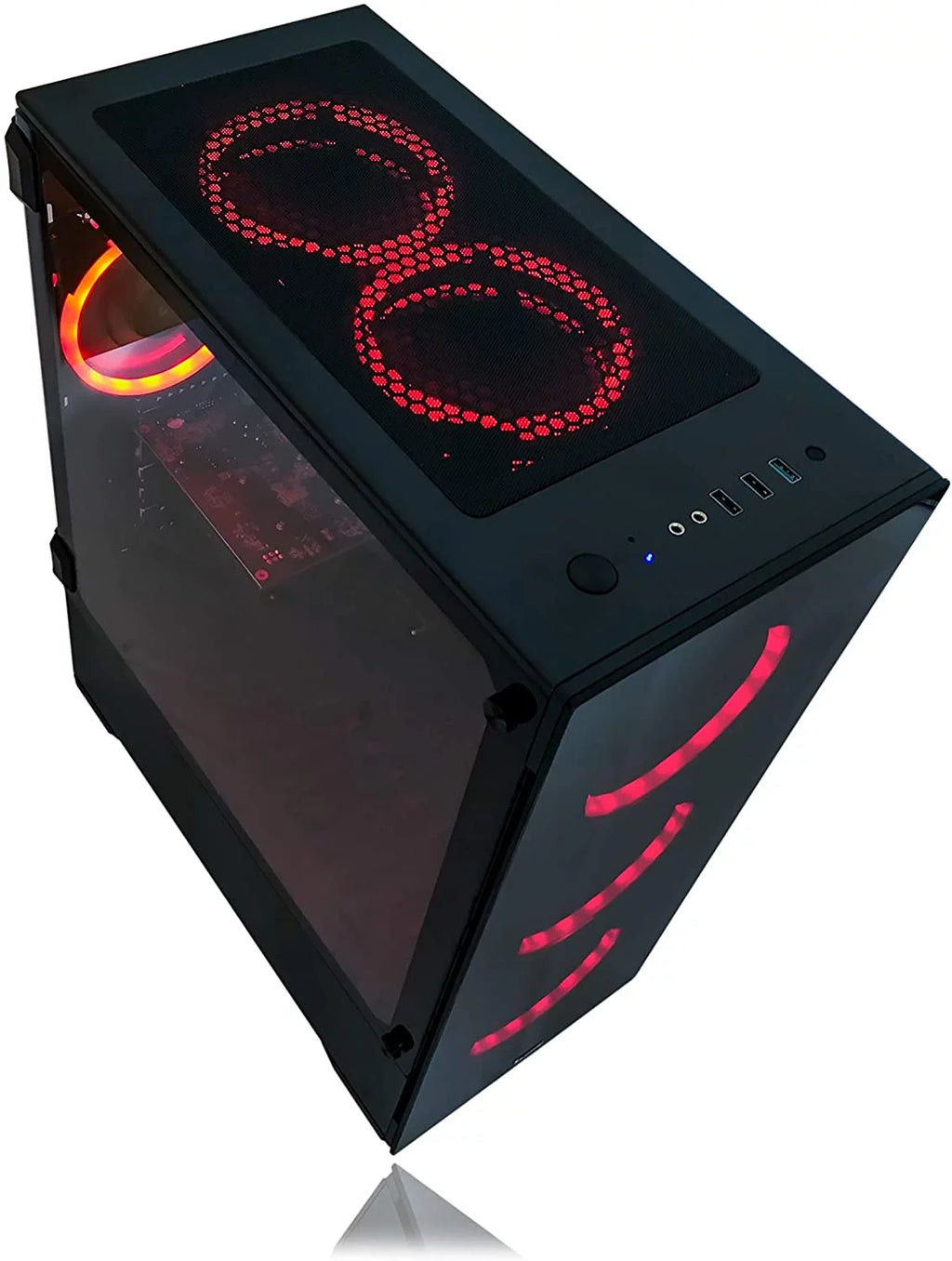 Gaming PC Desktop Computer 16GB Ram 512GB SSD RX 580 8GB U297831