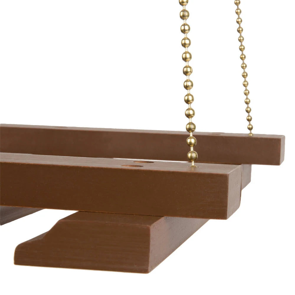 Walnut Glass Rack, 14 x 35 in. Z68499
