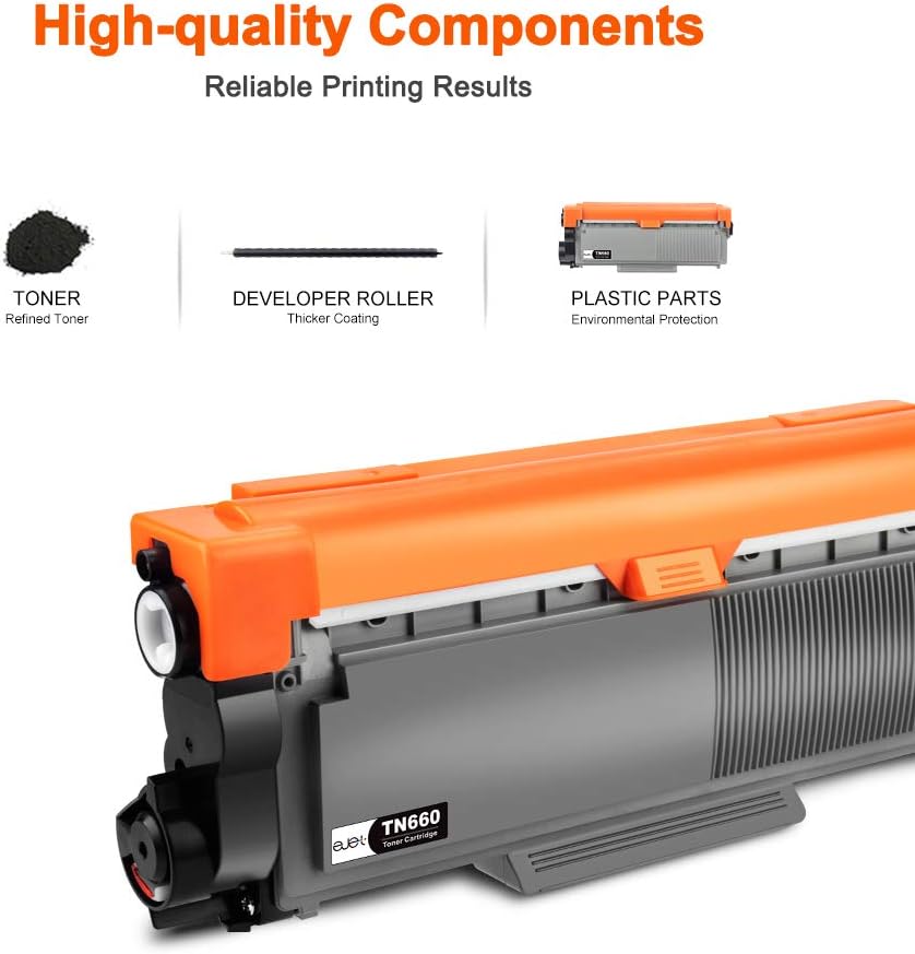 4 Black TN660 Toner Cartridge G235931