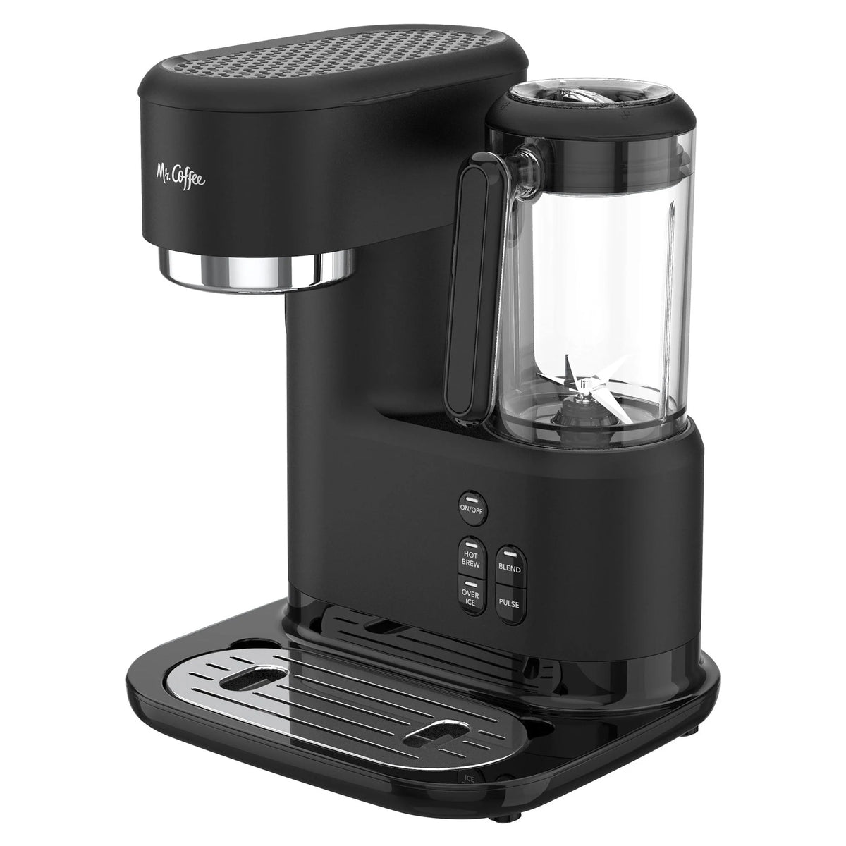 Single-Serve Iced and Hot Coffee Maker & Blender with 2 Tumblers A904573