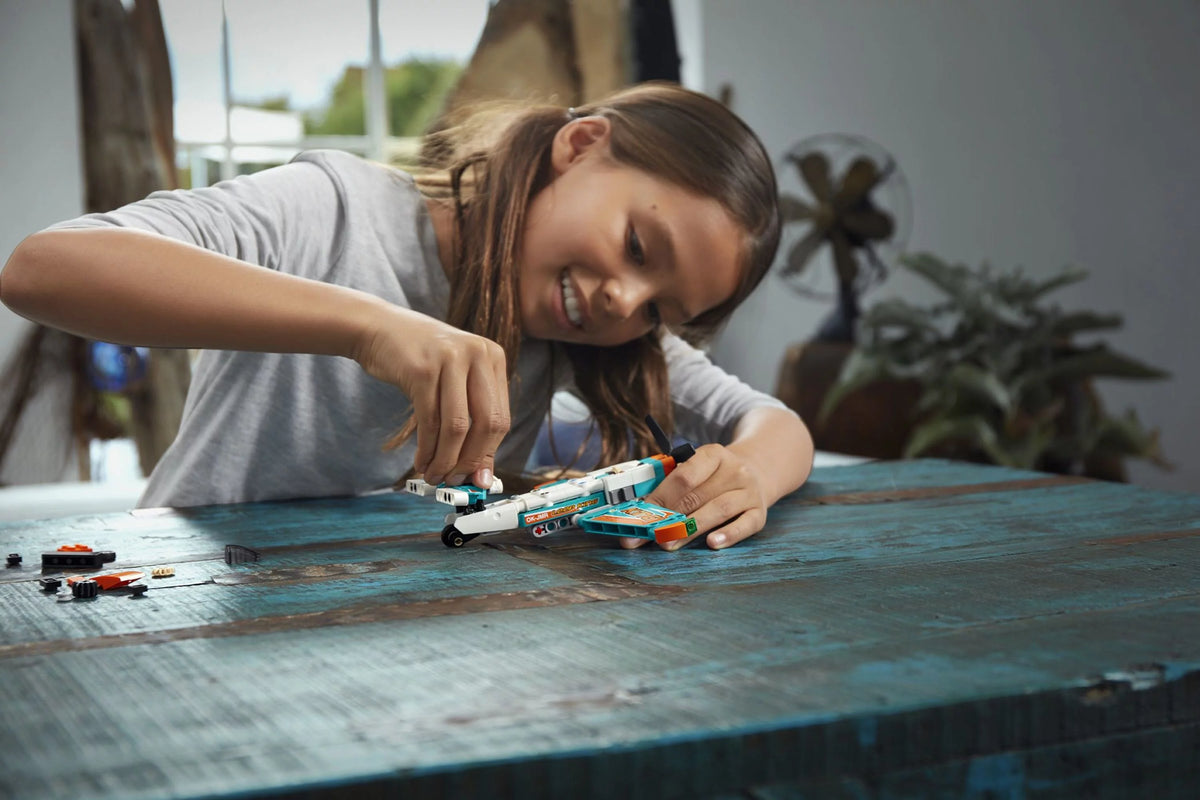 2in1 Building Set Jet Plane C600