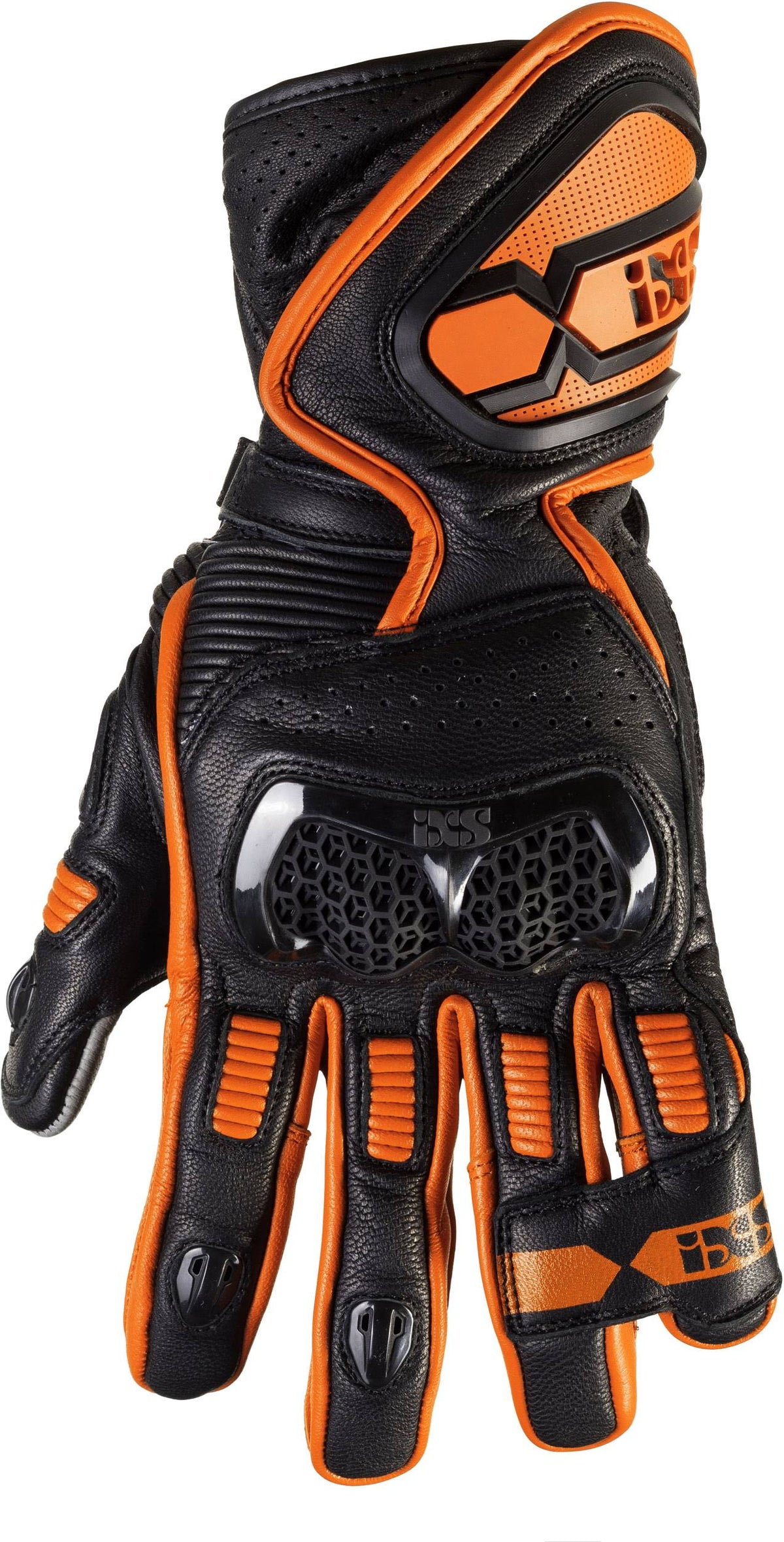 Gloves - Black/Orange - L Q963