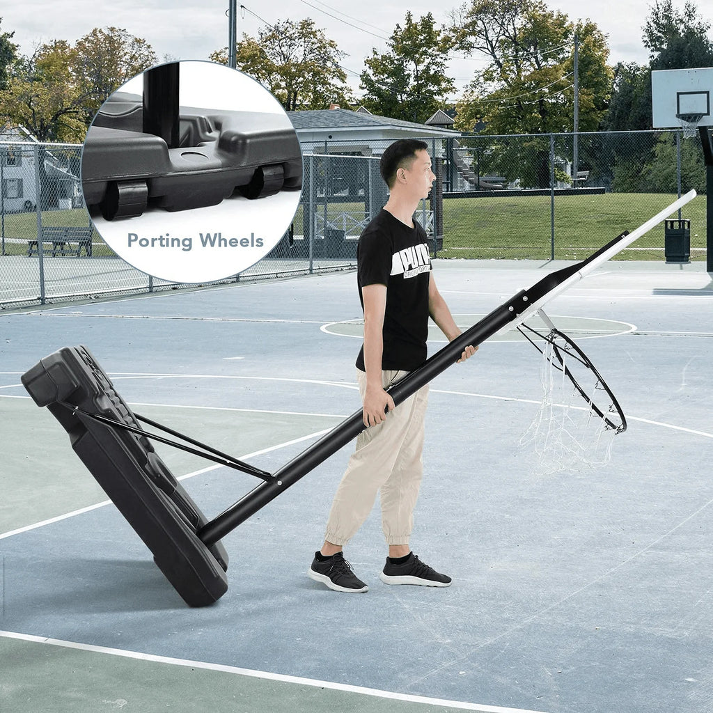44'' Portable Height Adjustable Basketball Hoop E100