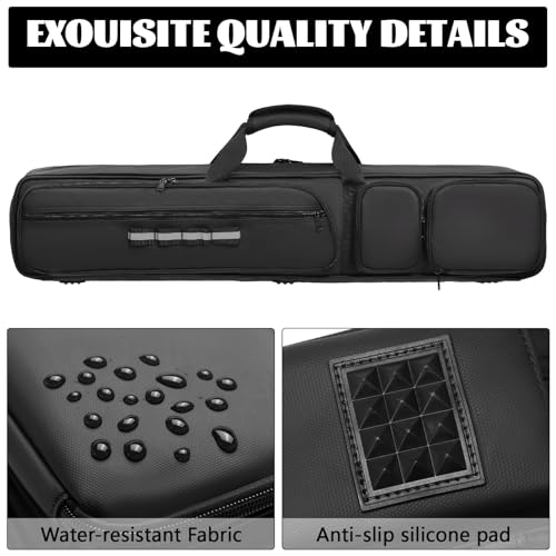 4x4 Pool Cue Case with Backpack Strap Z789
