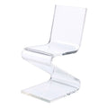 Modern Acrylic Plastic Accent Chair U90590